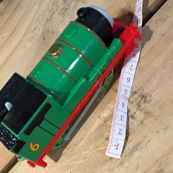 Green and Red Toy Train - Picture 2 of 2